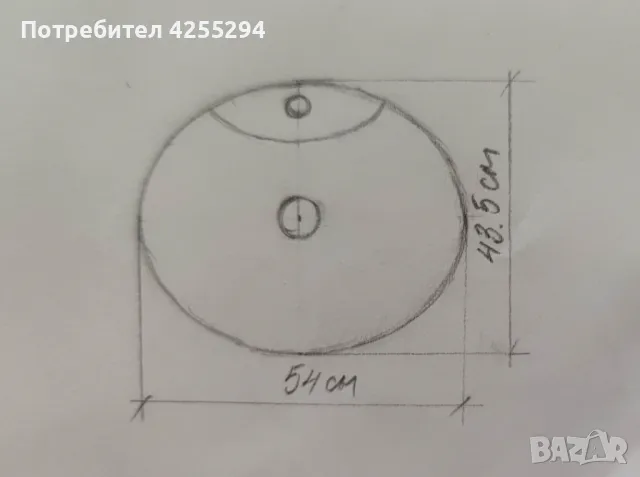 Мивка за баня Vidima, снимка 2 - Други - 47450367