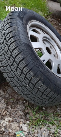 ​4бр. Зимни гуми 195/65 R15 Viking (DOT 23) + ОРИГИНАЛНИ КОВАНИ Джанти 5х112 за VW/Audi/Skoda 