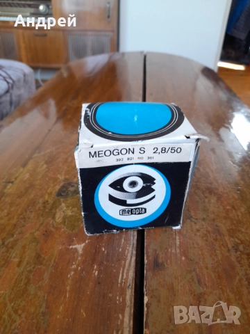 Стар обектив за микроскоп Меопта Меоgon S, снимка 1