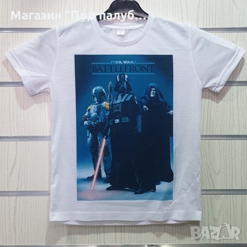 Нова детска тениска с трансферен печат STAR WARS (Междузвездни войни) - Battlefront