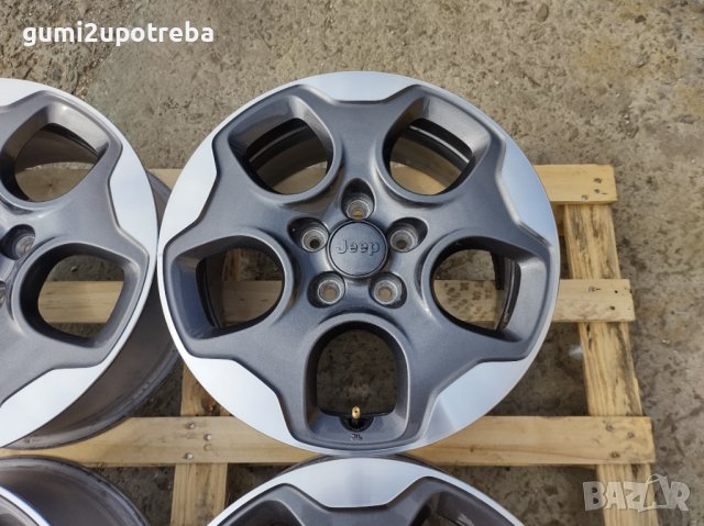 16 цола джанти 5х110 Jeep RENEGADE 6,5J et40 Оригинал, снимка 6 - Гуми и джанти - 44390925