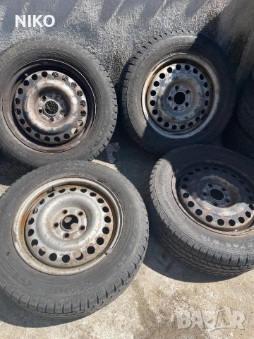 Гуми с джанти 15 за Форд Кънект 5/112, снимка 4 - Гуми и джанти - 51462733