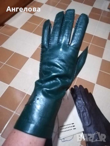 Женски ръкавици естествена кожа , снимка 6 - Ръкавици - 27959810
