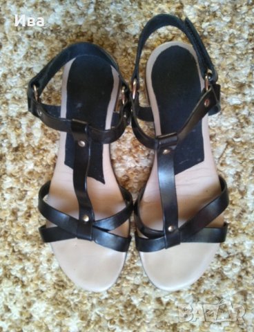 Дамски сандали от естествена кожа, снимка 2 - Сандали - 31355435