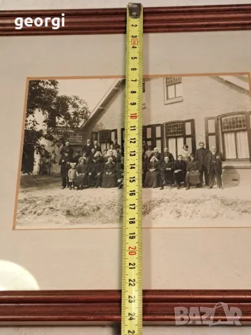 Стара холандска семейна снимка 19/5, снимка 7 - Антикварни и старинни предмети - 49267465