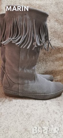 Ботуши естествен велур