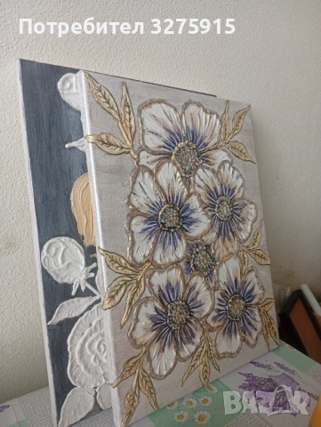 Картини ръчно рисувани от гипс , снимка 12 - Картини - 53813386