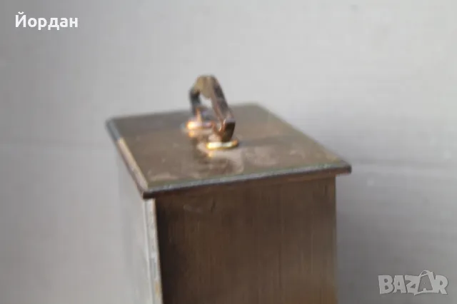 Масивен Англииски настолен часовник с Немски механизъм, снимка 7 - Антикварни и старинни предмети - 47356636