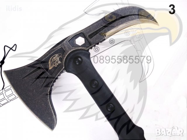 Томахавка Туристическа брадва SOG Tomahawk, снимка 12 - Градински инструменти - 20913704