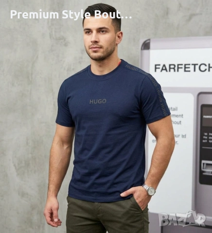 мъжки тениски Hugo boss , снимка 2 - Тениски - 54158524