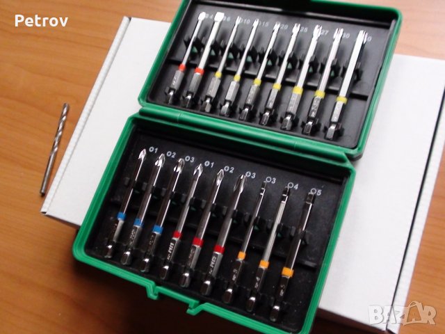 HITACHI Professional - BIT SET от надеждните  !!! Само 1 БИТ ползван !!! От DEUTSCHLAND / GERMANY !!, снимка 5 - Гедорета - 31646081