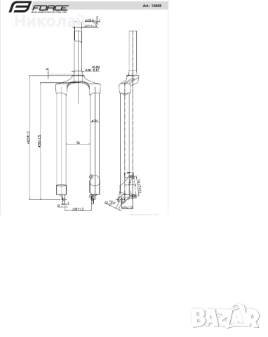 Custom велосипед Scott Scale 600 RC carbon 26" (на части), снимка 15 - Велосипеди - 52451831