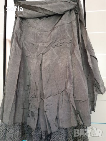 НОВИ поли Индийска сребриста/Лорена- разкроени/ADL ежедневни/ М размер, снимка 11 - Поли - 29840359