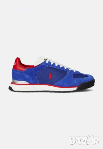 Polo Ralph Lauren Varick Suede & Oxford Trainer Нови Оригинални Маратонки 