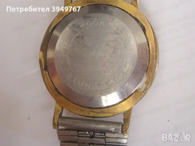 Стар мъжки позлатен часовник., снимка 2 - Мъжки - 55742230