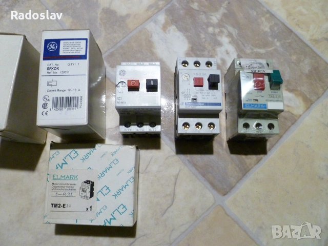 Моторна защита 1.6-2.5A / 4-6.3A / 10-16A - НОВИ