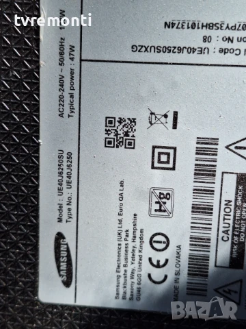 T-Con Board BN41-02229A BN95-02412A за 40-инчов телевизор SAMSUNG UE40J6250SU с дисплей CY-GH040CSLV, снимка 5 - Части и Платки - 51366551