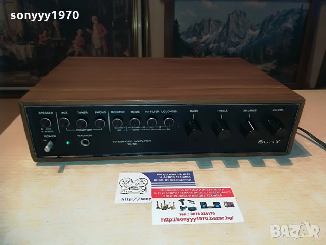 🛑SONY RETRO AMPLIFIER-MADE IN JAPAN, снимка 18 - Ресийвъри, усилватели, смесителни пултове - 29098715