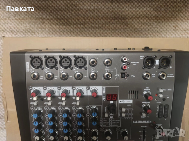 Allen & Heath Zedi-10FX, снимка 2 - Ресийвъри, усилватели, смесителни пултове - 53142553