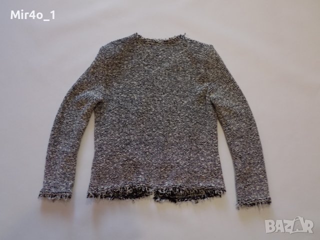 жилетка iro сако пуловер блуза поло фанела яке оригинална дамска 38/S, снимка 2 - Жилетки - 40209390