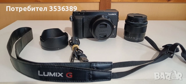 Продавам Panasonic LUMIX GX80 + 2 обектива (12–32mm и 35–100mm), снимка 2 - Фотоапарати - 54327757