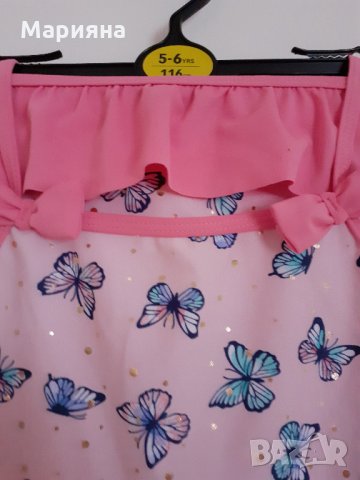 нов бански от две части за момиче 4-5год.,и 5-6год., снимка 7 - Детско бельо и бански  - 30029081