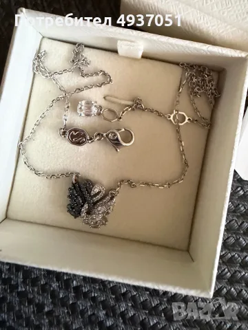 Колие Swarovski, снимка 3 - Колиета, медальони, синджири - 55909705