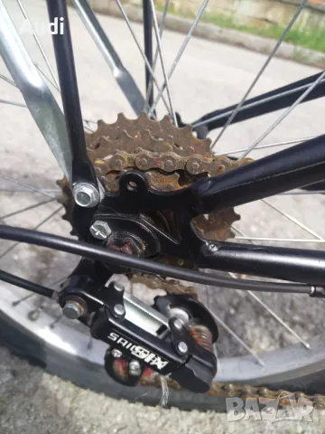 Двойно сгъваем алуминиев велосипед FOLDING 20 цолови капли , снимка 10 - Велосипеди - 49771404