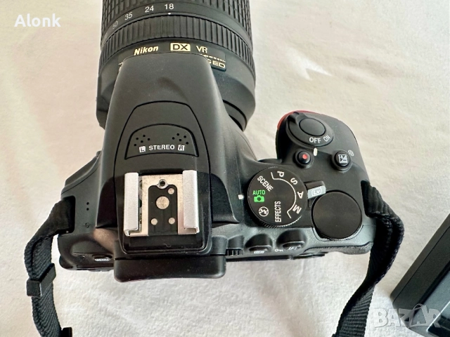 Nikon D5500, снимка 3 - Фотоапарати - 52178745