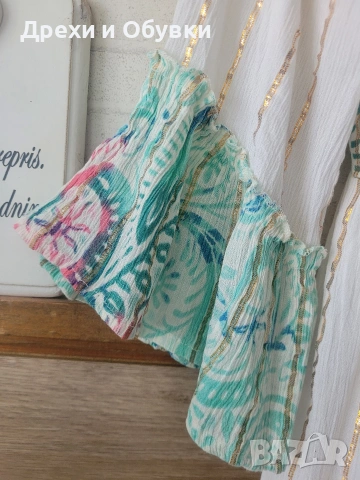 Лятна дълга бохо рокля , снимка 8 - Рокли - 54311145