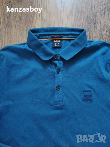 hugo boss orange - страхотна мъжка блуза M, снимка 2 - Блузи - 56194427