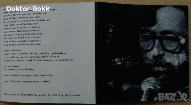 Eric Clapton – Unplugged (CD) 1992, снимка 4 - CD дискове - 40539160