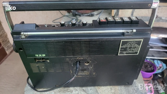 CROWN CRC-475FW, снимка 5 - Радиокасетофони, транзистори - 51162791