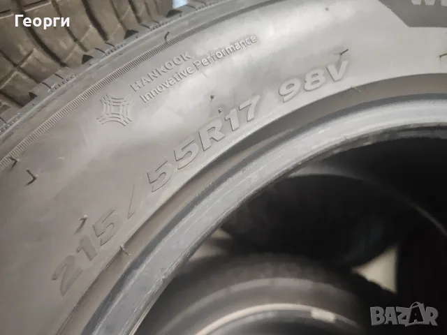 2бр.зимни гуми 215/55/17 Hankook, снимка 5 - Гуми и джанти - 56149620