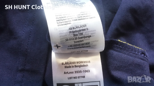 BLAKLADER Work T-Shirt размер L работна тениска W4-543, снимка 17 - Тениски - 52003202