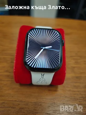 Смарт часовник Apple Watch Series 9 (45mm, GPS модел, номер на модела A2980), снимка 4 - Смарт часовници - 56180336