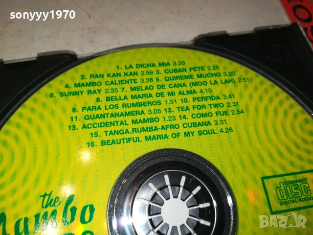 THE MAMBO KINGS CD 2509251619, снимка 14 - CD дискове - 51836554