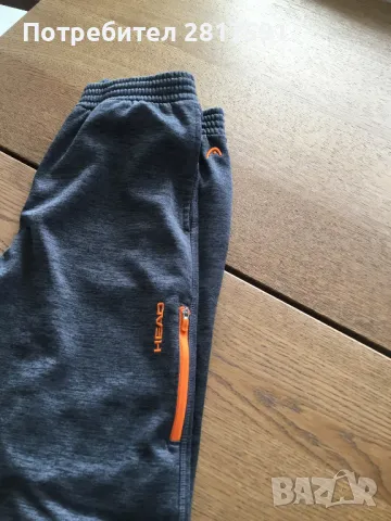 Детски анцуг Head, тъмно сив, размер М(10/12), снимка 7 - Детски анцузи и суичери - 49113231