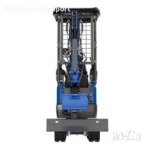 Мини багер RIPPA R13 PRO – KUBOTA (3 цилиндъра)– 1.2 т | 120° завъртане на стрелата, снимка 4 - Индустриална техника - 52720274