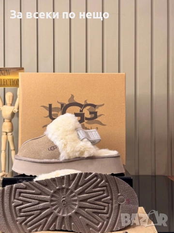 UGG Дамски Меки И Топли Чехли ЮДЖИДЖИ - Налични Различни Цветове Код E1054, снимка 10 - Чехли - 52172671