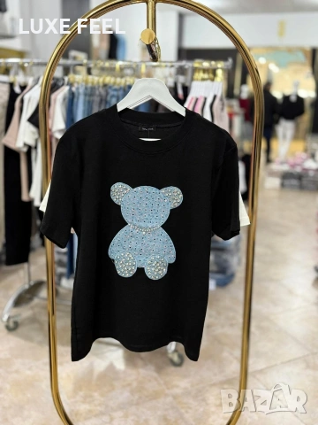 💓Дамски Памучни Тениски , снимка 6 - Тениски - 53976488