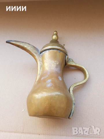 Ибрик чайник с 2 тугри, снимка 2 - Антикварни и старинни предмети - 51032976