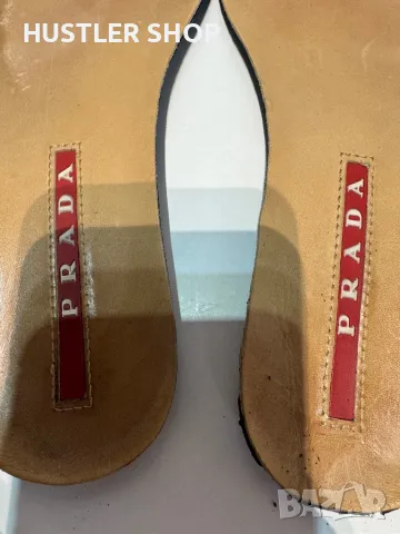 Сникърси PRADA.Номер 38.5, снимка 9 - Дамски ежедневни обувки - 49767664