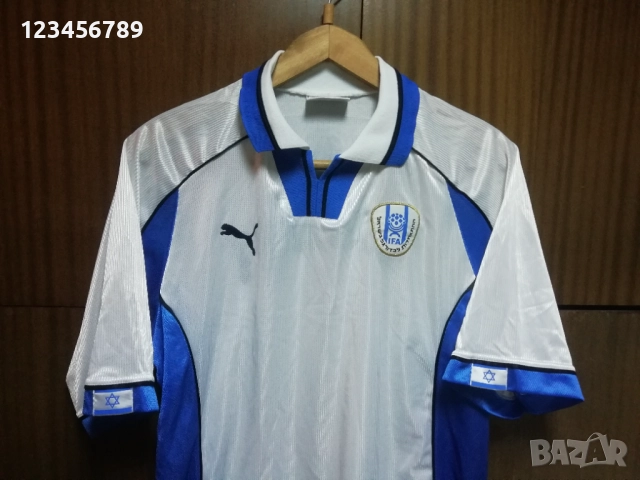 Israel Away 1998 1999 Puma Shirt Jersey Vintage Израел оригинална тениска фланелка футболна екип , снимка 4 - Тениски - 52458501