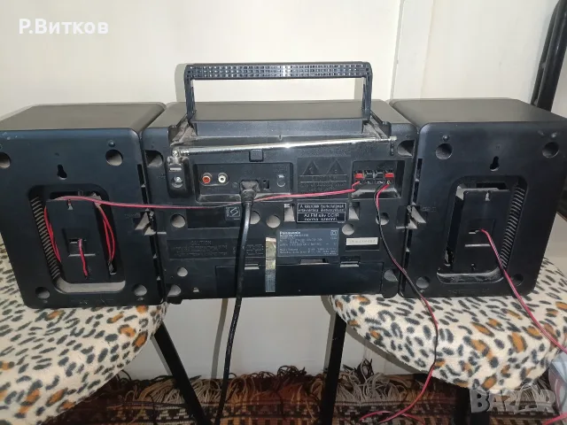 Стерео радиокасетофон PANASONIC RX-CS720, снимка 9 - Радиокасетофони, транзистори - 56541330