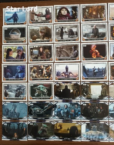 Карти Topps Star Wars The Mandalorian, Стикери Panini, Chipicao, снимка 4 - Колекции - 25775025