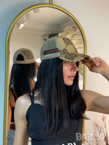 шапки с козирка louis vuitton gucci , снимка 4 - Шапки - 51293966