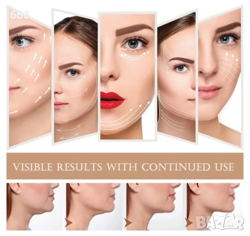 Кинезио лента за бръчки по лицето, снимка 4 - Козметика за лице - 52908348