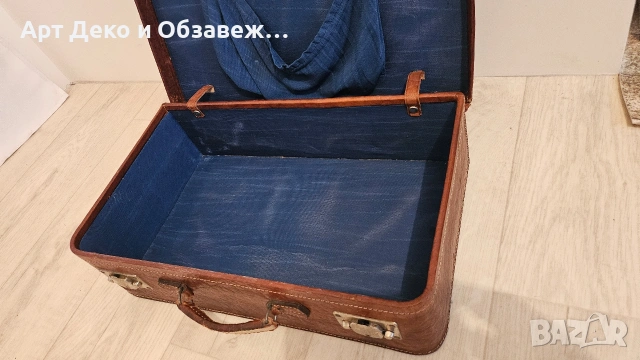 Старо кожено куфарче, снимка 6 - Антикварни и старинни предмети - 53227119