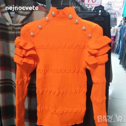 ТОТАЛНА РАЗПРОДАЖБА-Дамски блузи ONE SIZE , снимка 3 - Блузи с дълъг ръкав и пуловери - 39605706